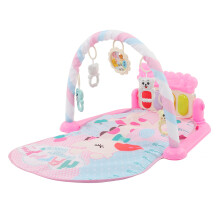 Baby Kick Play Piano-Matte Rosa, 75x54x38cm, Sensorische Klänge