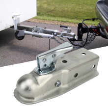 2in Ball Tongue Coupler 63mm Channel 3500lbs Load for RV Caravan