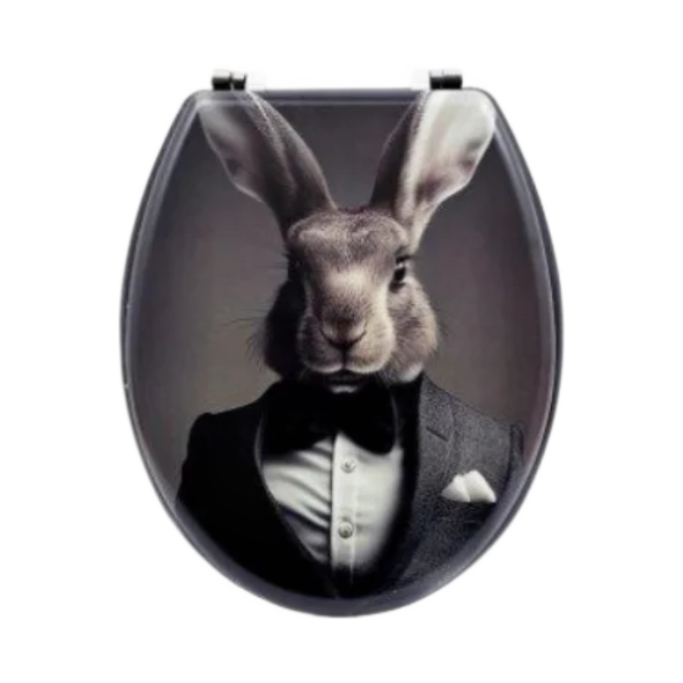 Rabbit Mdf Toilet Seat 5055724602134
