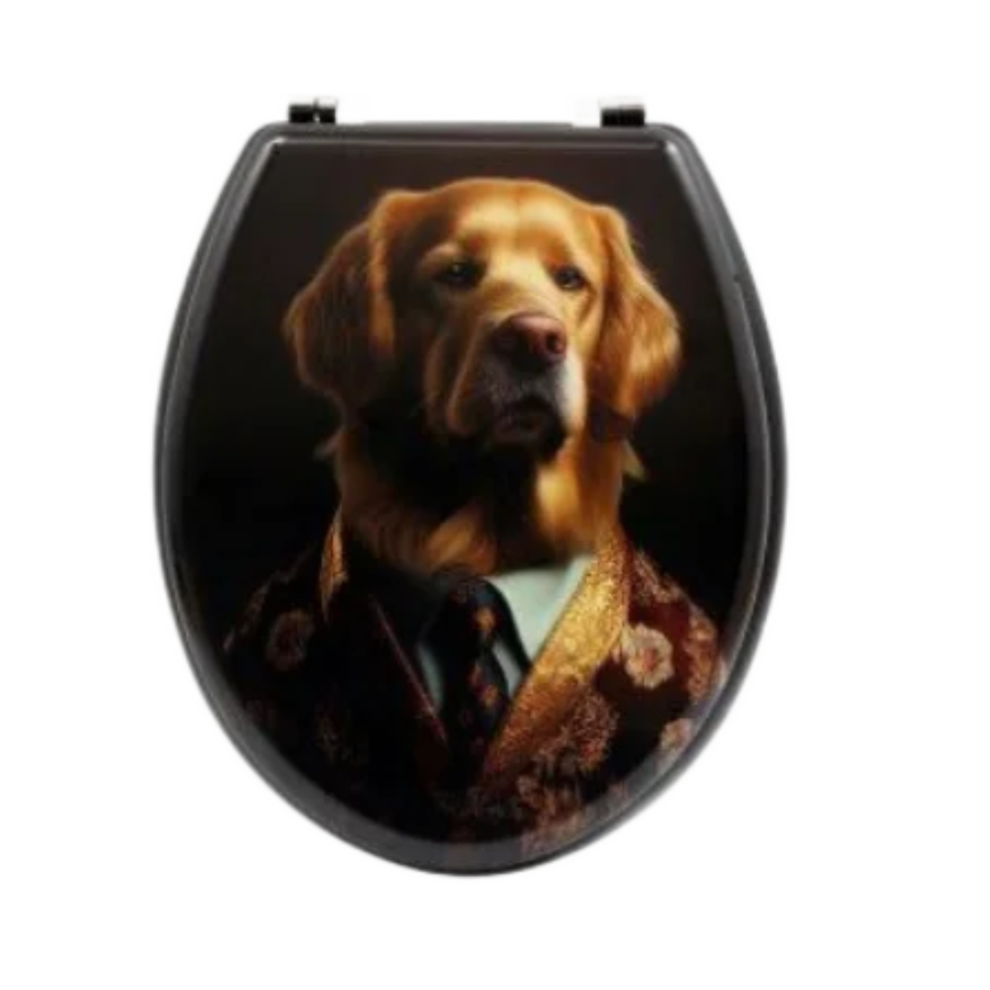 Dog Mdf Toilet Seat 5055724601991