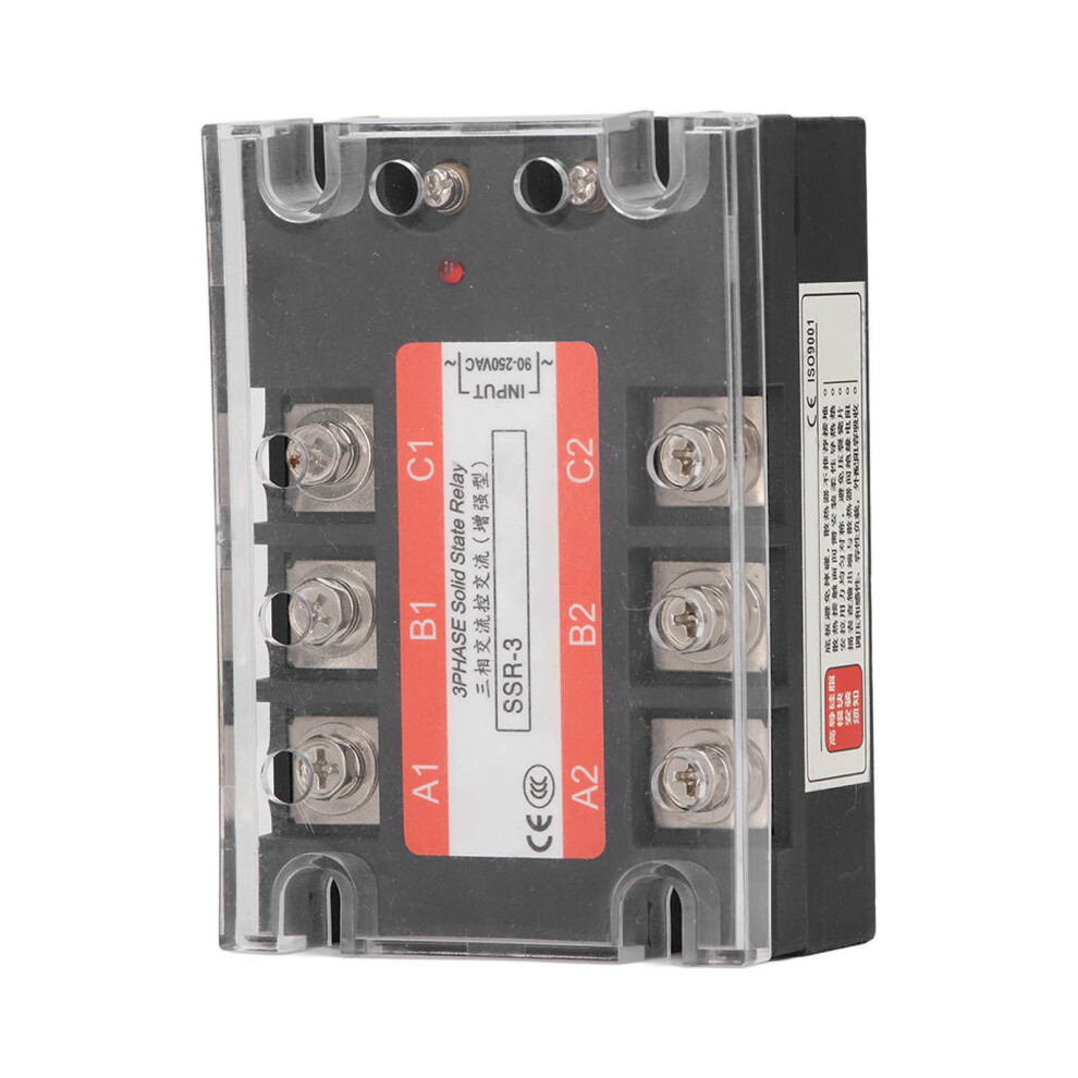 3 Phase Solid State Relay 120A Fully Isolated Ac To Ac Ssr 480V 3531389610421