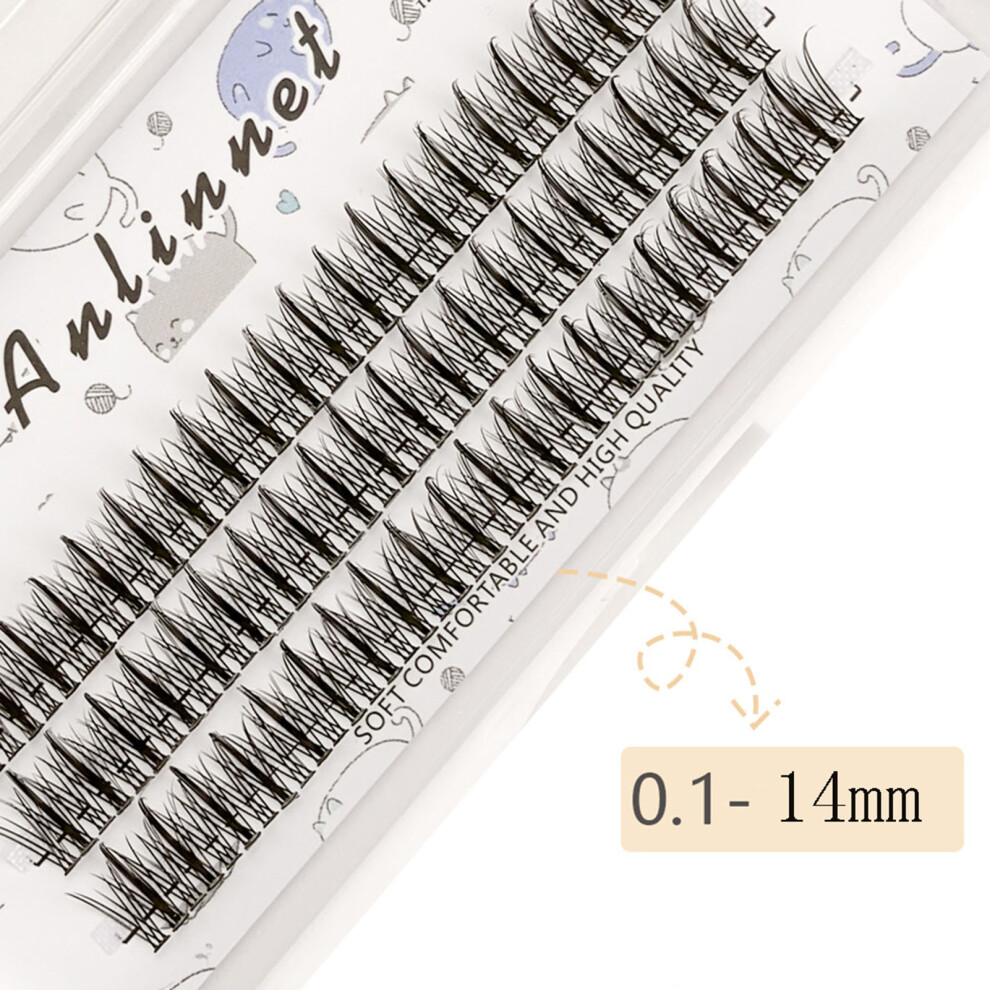 Reach-Tools (14Mm) Bushy Curling False Eyelashes For Wedding Makeup