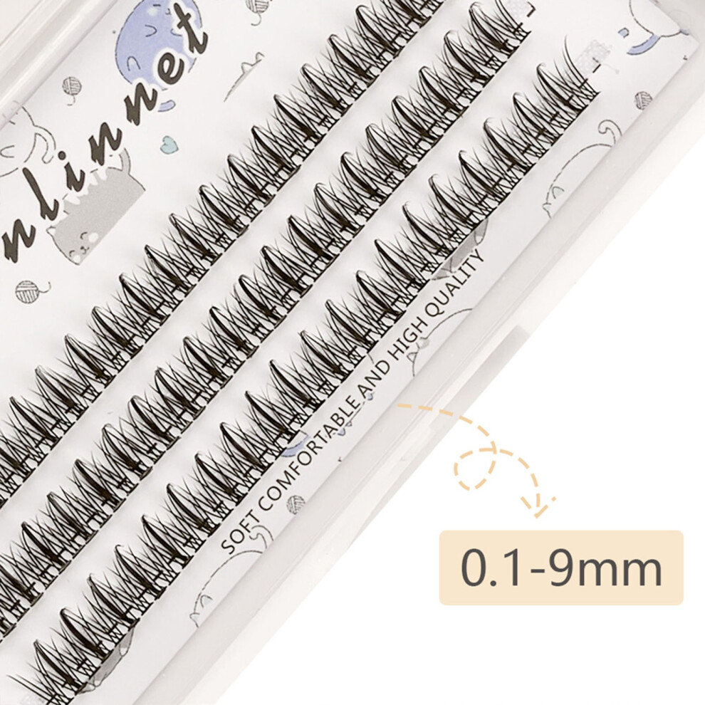 Reach-Tools (9Mm) Bushy Curling False Eyelashes For Wedding Makeup
