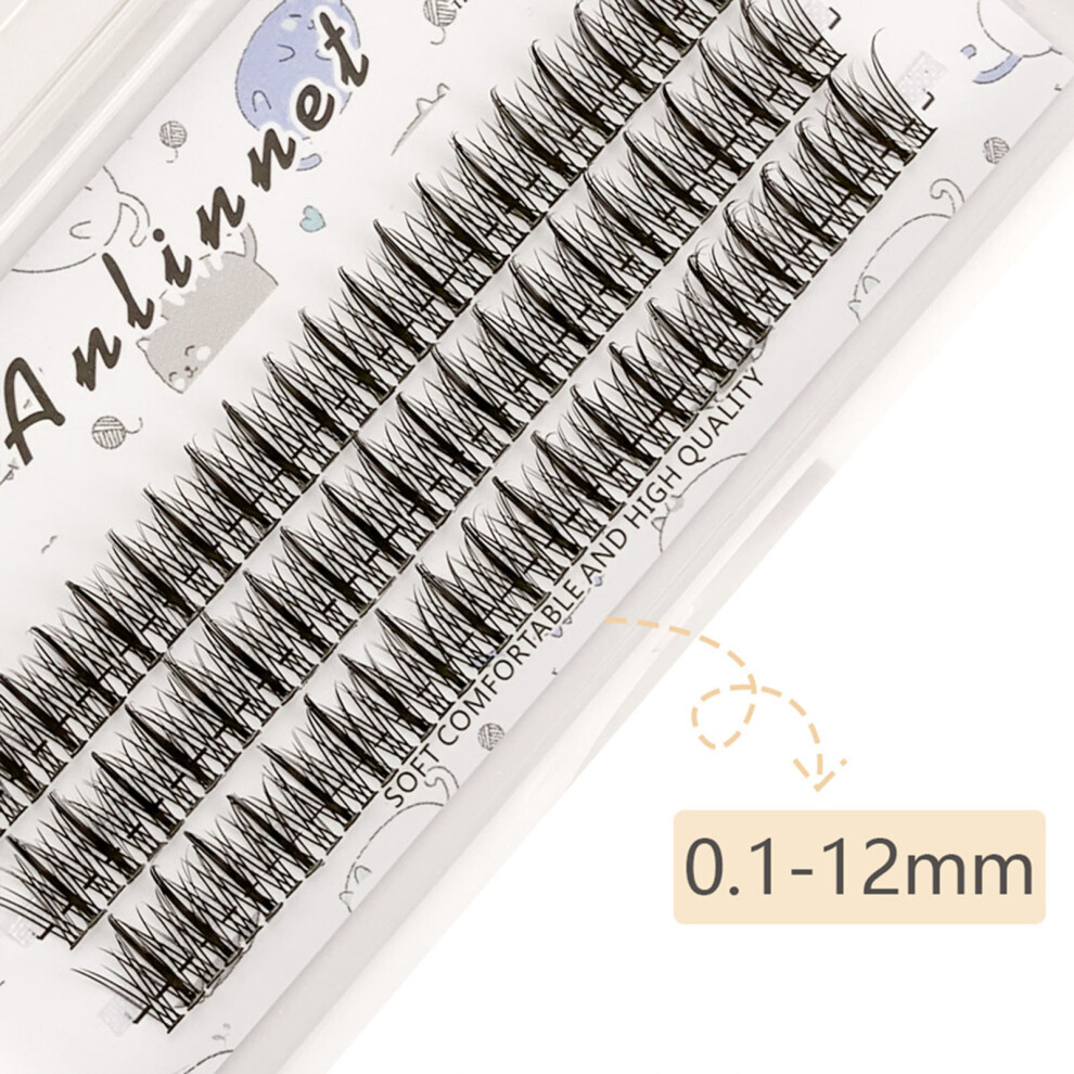 Reach-Tools (12Mm) Bushy Curling False Eyelashes For Wedding Makeup