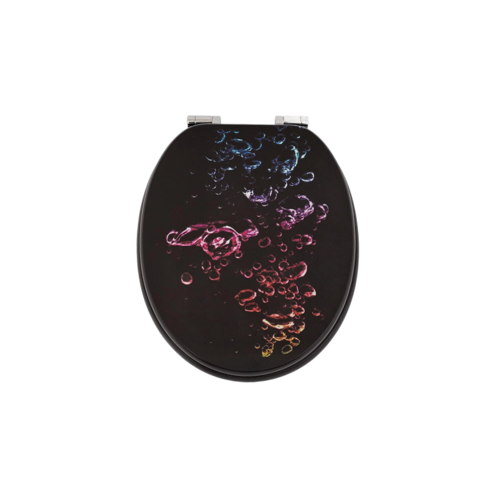 Rts Bubbles Mdf Soft Close Toilet Seat 5055724602257