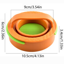 (Hamburger color) Stuffed Burger Press for BBQ & Grill