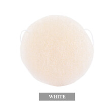 (White) Reusable Konjac Sponge for Face Cleansing