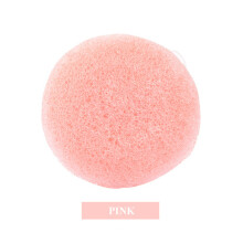 (Pink) Reusable Konjac Sponge for Face Cleansing