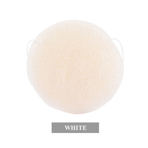 (White) Reusable Konjac Sponge for Face Cleansing 2