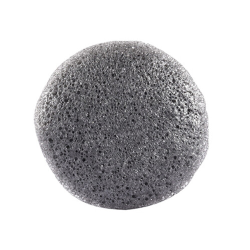 (Black) Reusable Konjac Sponge for Face Cleansing 1
