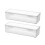 (2 large sizes) Airtight Pasta Containers, Durable Plastic Canister 1