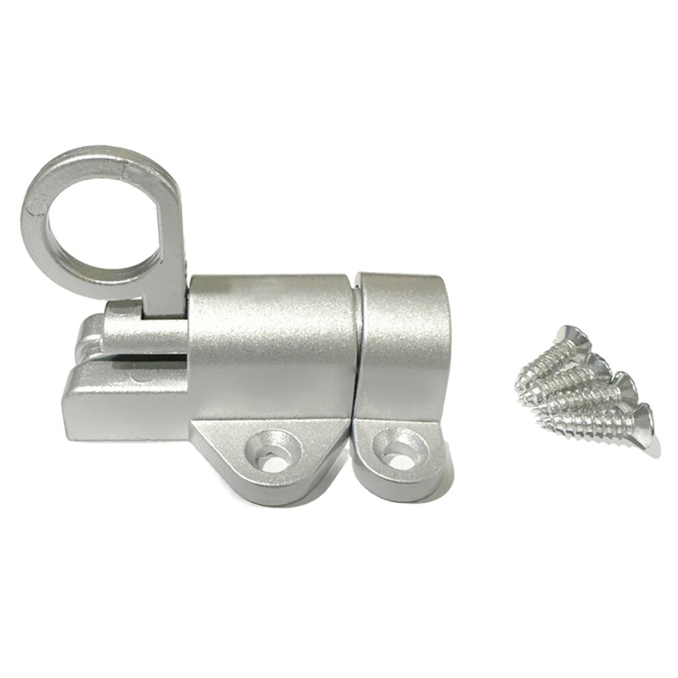 (Silver) Slide Bolt Latch For Door Lock Hardware 6481414440691