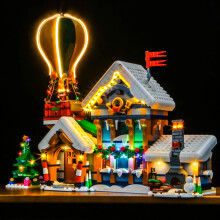 Brickshining Light Kit for Santa's Post Office 10339, Easy Installation and Reliable LED Lighting