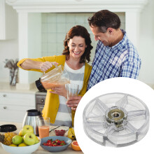 (900W Trimmed Clear, Set) 250W/900W Mixer Blade Gear Set - Rubber & Transparent Wheels