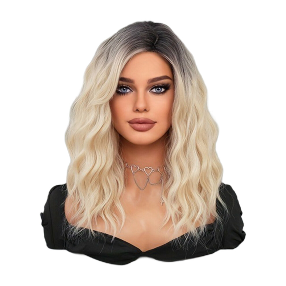 Roc-Electron 18\" Gradient Curly Wig For Women & Girls