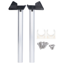 Kit de drainage des eaux pluviales pour serre en PVC et aluminium