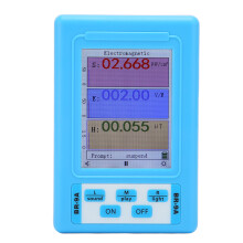 Elektromagnetische stralingsdetector (ABS) met dubbele functie: EMF-magnetisch veldtester voor dagelijks gebruik.
