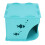 Cardboard Cat House - Foldable, Washable, Blue 2