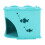 Cardboard Cat House - Foldable, Washable, Blue 4