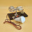 γType Stirling Engine Generator Model with LED Lights, Black Wooden Chassis DIY Educational Kit 3