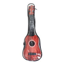 16 Inch Kids Ukulele with Bag, Bright Red Mini Ukulele Guitar for Beginners, Lightweight Toy Instrument