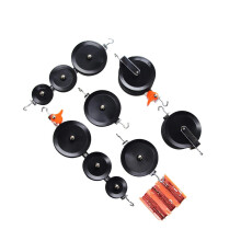 7 Piece Stainless Steel Physics Pulley Block Set for Classroom Experiments and HandsOn Learning