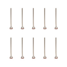 10 Stück Edelstahl-Dental-Mandrel-Schaft 4,6 cm für Drehmaschinen