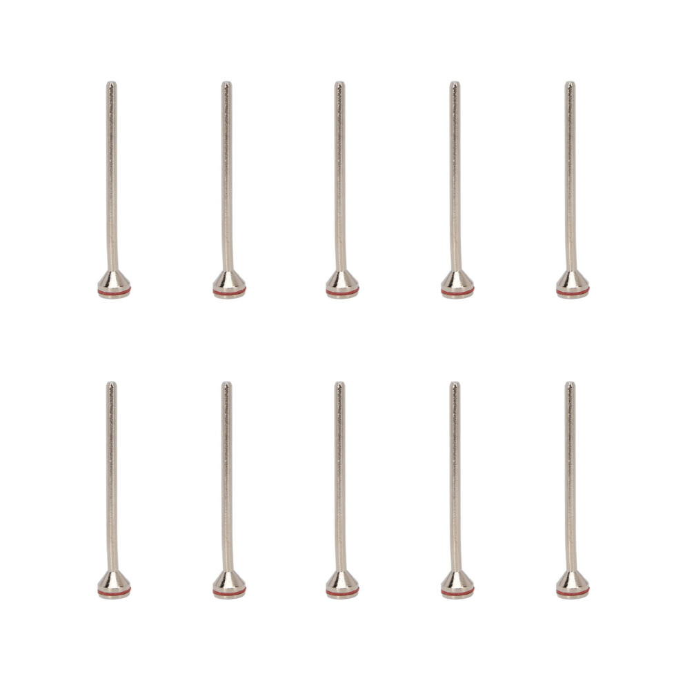 10pcs Stainless Steel Dental Mandrel Shank 4.6cm Polishing Rotary Tool