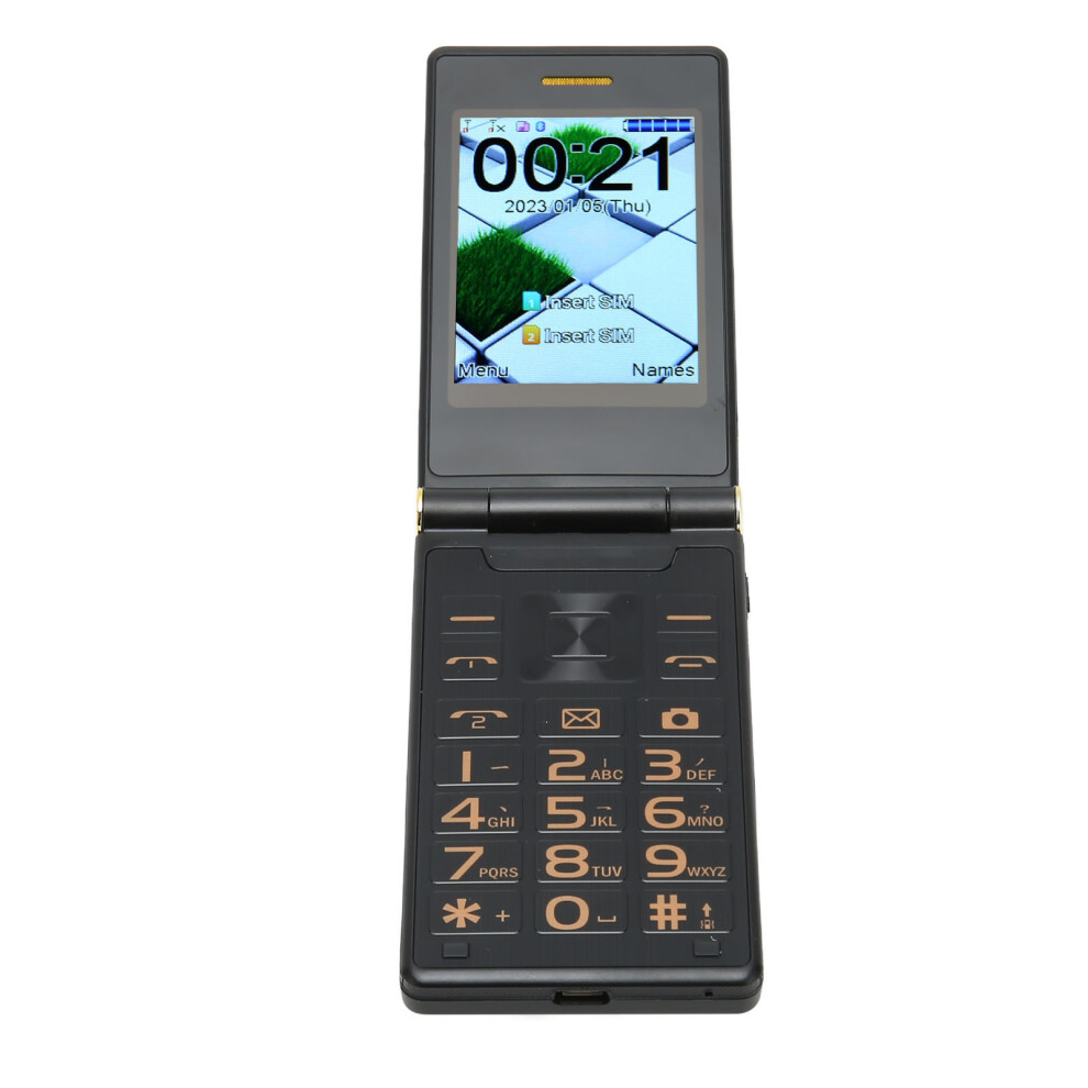 Senior Flip Phone 3 Inch Double Screen 5900Mah Unlocked Dual Sim 8741389619026