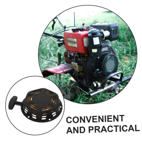 Pull Start Starter 168F 170F Gasoline Engine Recoil Starter Replacement for 2kW 3kW Generator Trowel Easy Installation 2