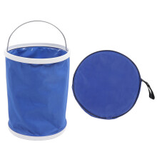 Seau pliable de 13 L en tissu Oxford, récipient à eau portable