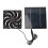 5W Solar Panel Fan for Chicken Coop or Pet House 1