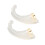 10Pcs Ergonomic PP Hearing Aid Ear Hooks for Comfortable Fit 1