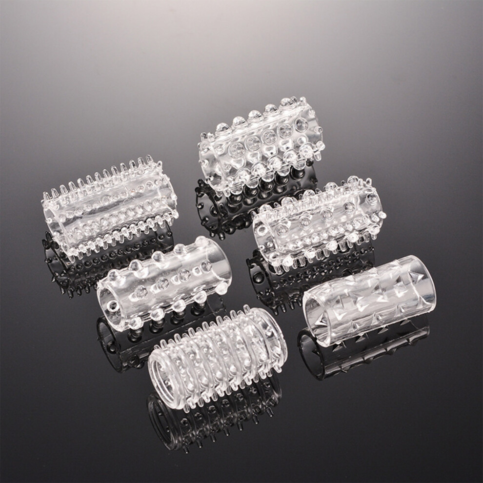 Reach-Tools Sensitive Finger Sleeves - 6Pcs Adult Sex Toy