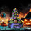Hand-Painted Resin Halloween Tree Decoration with Lights 3