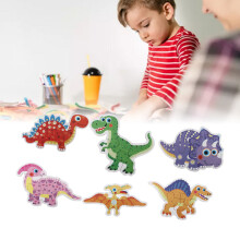 Holzpuzzle in Dinosaurenform für Kleinkinder, 3+, Bildungs-Puzzle aus Kiefernholz