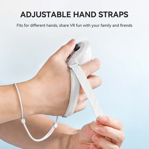 Controller Grips Protective Cover Handle Protector with Knuckle Strap for PICO 4 Ultra 1