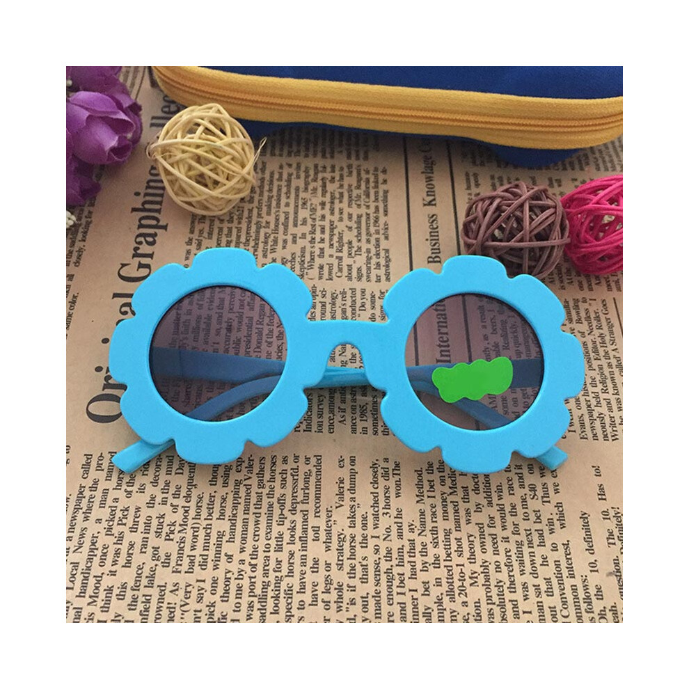 Roc-Electron Blue (Blue) Kids Uv400 Sunflower Sunglasses For Girls