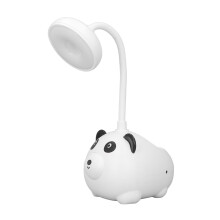 Kids Panda Reading Light, 600mAh, 28.5cm, Flexible Gooseneck