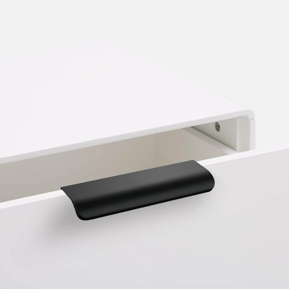 (Black, 1Pc) Sturdy Cabinet Handles For Drawers & Cupboards 6481414451819