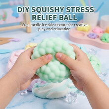(Apple green) Stress Relief Ball for Kids & Adults - Soft TPE