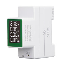Misuratore di energia digitale monofase 0-100A 0-300V 30kW | Controllo preciso del consumo energetico