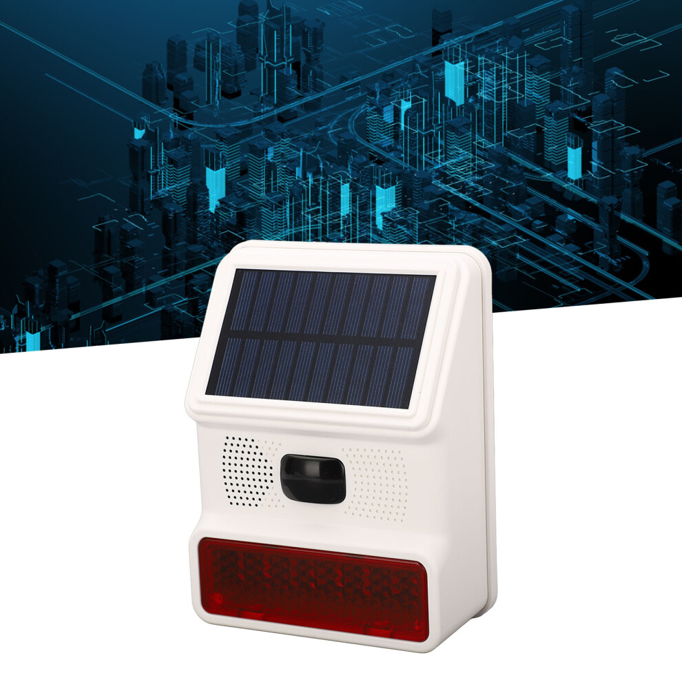 Wireless Solar Alarm 5V 433Mhz Waterproof 100Db Security System 5091389621660