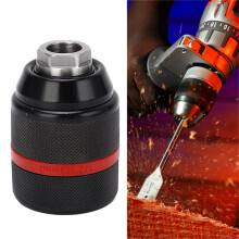 Self Tightening Drill Chuck 1/2‑20UNF Mount 2‑13mm Capacity Hex 63mm