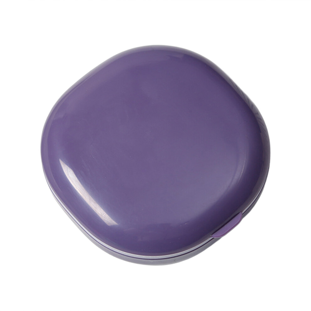 Roc-Electron (Purple) Dental Travel Case W/ Mirror, Portable & Compact