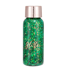 30ml Sprudelnder Pailletten-Glitzer-Body-Gel für Gesicht & Haare, langanhaltend