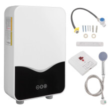 5500W Tankless Water Heater, Digital Touch Control,