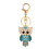 (Blue) Owl Rhinestone Keychain for Handbag Decor 4