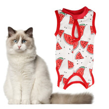 Dog & Cat Post-Op Recovery Shirt Breathable Lick-Resistant Anti-Scratch S