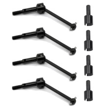 RC Car Drive Shaft Set 39mm Universal CVD for TT01 TT02 TA04 Smooth Power Transfer Durable 4Pcs